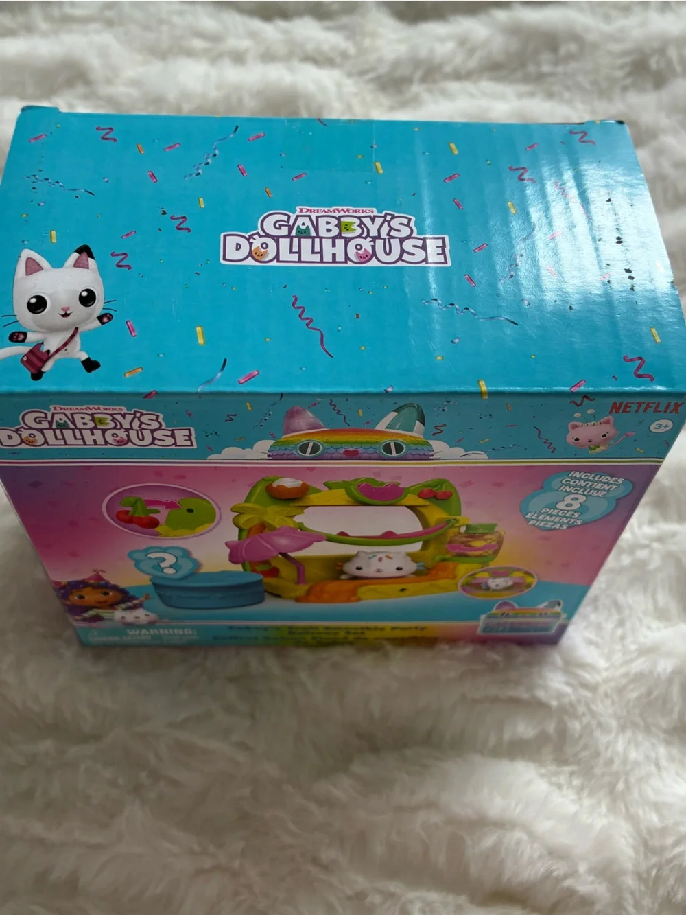 Gabby’s Dollhouse Cakey’s Fruit Smoothie Party Balcony Playset - Multi-Color